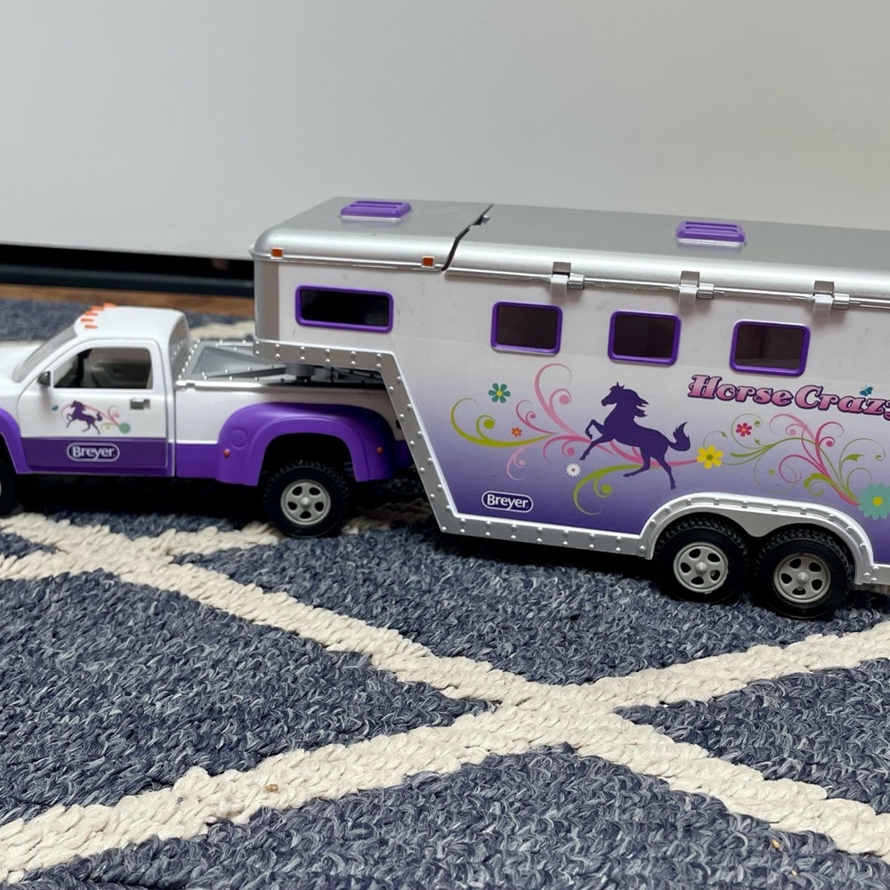 Breyer stablemate horse crazy truck and trailer